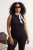 Trendyol Curve Dames Zwart Effen Mouwloos Getailleerd Grote maten Blouses