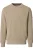 Redmond Casual Trui ronde hals beige, Effen