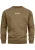 INDICODE JEANS Sweatshirt ‘ Korbin ‘  olijfgroen / wit
