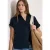 Blouse met hangende schouder in linnen