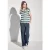 Street One Dames Gestreept shirt in Groen