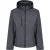 Regatta Heren Venturer 3 Layer Hooded Soft Shell Jacket (Afdichting Grijs/Zwart)