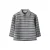 LIL’ ATELIER MINI gestreepte polo – grijsblauw/donkergrijs