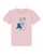 watabout.kids Shirt ‘Mädchen und Katze’  blauw / rosa