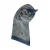 Borbonese Blauwe Zijde Dames Sjaal