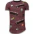 Longfit Asymmetric Embroidery – T-Shirt Patches – Elite Crew – Bordeaux