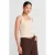 Dames Ribbel Katoenen Camisole Blouse