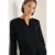 Cecil Dames Blouse met glitterdetails in Zwart