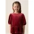 Sissy-Boy fluwelen blousetop rood