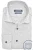 Ledȗb Modern Fit Overhemd wit, Stippen