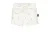 Babystyling baby sweatshort met all over print ecru/lichtbruin