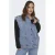 ONLY CARMAKOMA gilet blauw