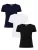 Cortera Shirt ‘Delmare’  navy / zwart / wit