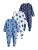 Next Nachtkledij  navy / royal blue/koningsblauw / wit