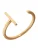 Design Letters Ring  goud