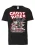 LOGOSHIRT Shirt ‘Marvel Comics – Ghost Rider’  rood / zwart / wit