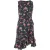 Michael Kors Collectie Bloemenprint Mini-jurk met Ceintuur in Multicolor Viscose