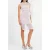 French Connection Ramona Lace Jersey Bodycon Dress Linen White