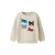 NAME IT MINI sweater met print – ecru