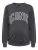 Only Maternity Sweatshirt ‘OLMQUOTE’  donkergrijs / wit