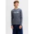 JACK & JONES JUNIOR longsleeve met tekst – grijs