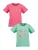 BLUE SEVEN Shirt  groen / pastelgroen / oranje / pink