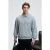 Sweatshirt van katoen met halve rits en zak