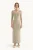 Hoge Taille Maxi Rok met een Zijsplit