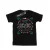 AC/DC Heren Kerstmis Cirkel T-Shirt (Zwart)