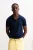 Effen Polo-Kraag Gebreide T-shirt