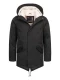 Alessandro Salvarini heren winterparka met teddovoering en capuchon