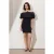 TRENDYOLMİLLA Dames Zwart Effen Kort / Mini Mouwloos Avond / Dagelijks Bodycon Jurken