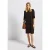 Street One Dames Effen jersey jurk in Bruin