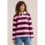 WE Fashion katoenen gestreepte trui – roze
