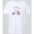 Liu Jo White T-shirt met motief en met siersteentjes