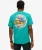 Outdoor Narrative T-shirt met Losse Pasvorm Turquoise