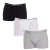 Pack-3 Boxers van ademende stof met anatomisch voorpand UM0UM02203 heren