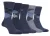 Farah – 5 Pack Dames Dunne Ademend Klassieke Ruitpatroon Zachte Bovenkant Katoenen Dresssokken – FCS270DENTEL (Ruit)