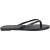 Jack Wills Synthetische platte teenslippers voor dames (Zwart)
