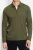 OLYMP Casual Poloshirt lange mouw olijf, Effen