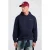 America Today relaxed fit hoodie met backprint – donkerblauw