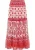 usha FESTIVAL Rok  pastelroze / rood / lichtrood
