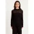 Cache Cache kanten semi-transparante top – zwart