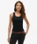 Athletic Essentials Hemdtopje met Kanten Rand Zwart