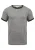 !Solid Shirt ‘Benn’  grijs / zwart