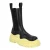 Bottega Veneta Dames Tire Chelsea Boots in Zwart Citroenleer