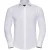 Russell Collection Herenhemd met lange mouwen en Easy-Care Fitted (Wit)