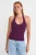 Geribbelde Halterloze Mouwloze Blouse