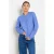 LOLALIZA gebreid vest met wol – blauw