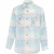 Miso Dames Ruitjes Wolshirt (Lichtblauw)